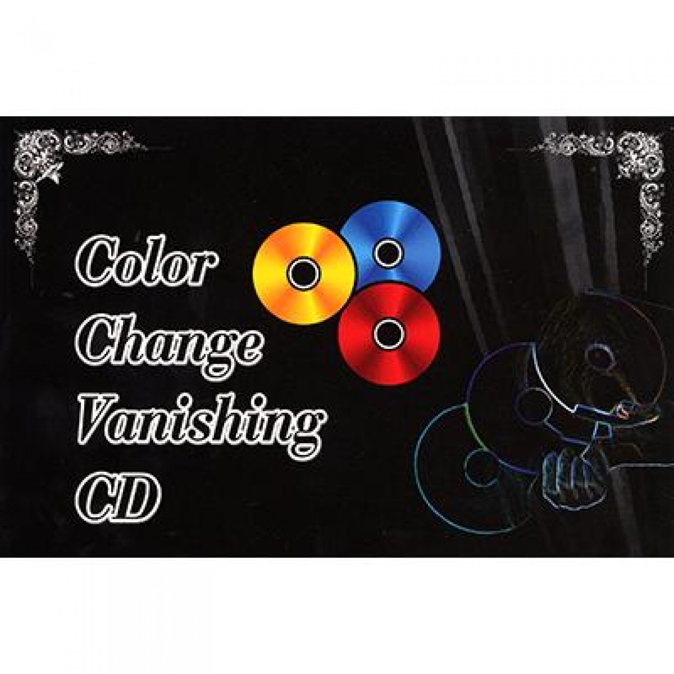 Color Change Vanishing CD (Schallplattenfärbung)