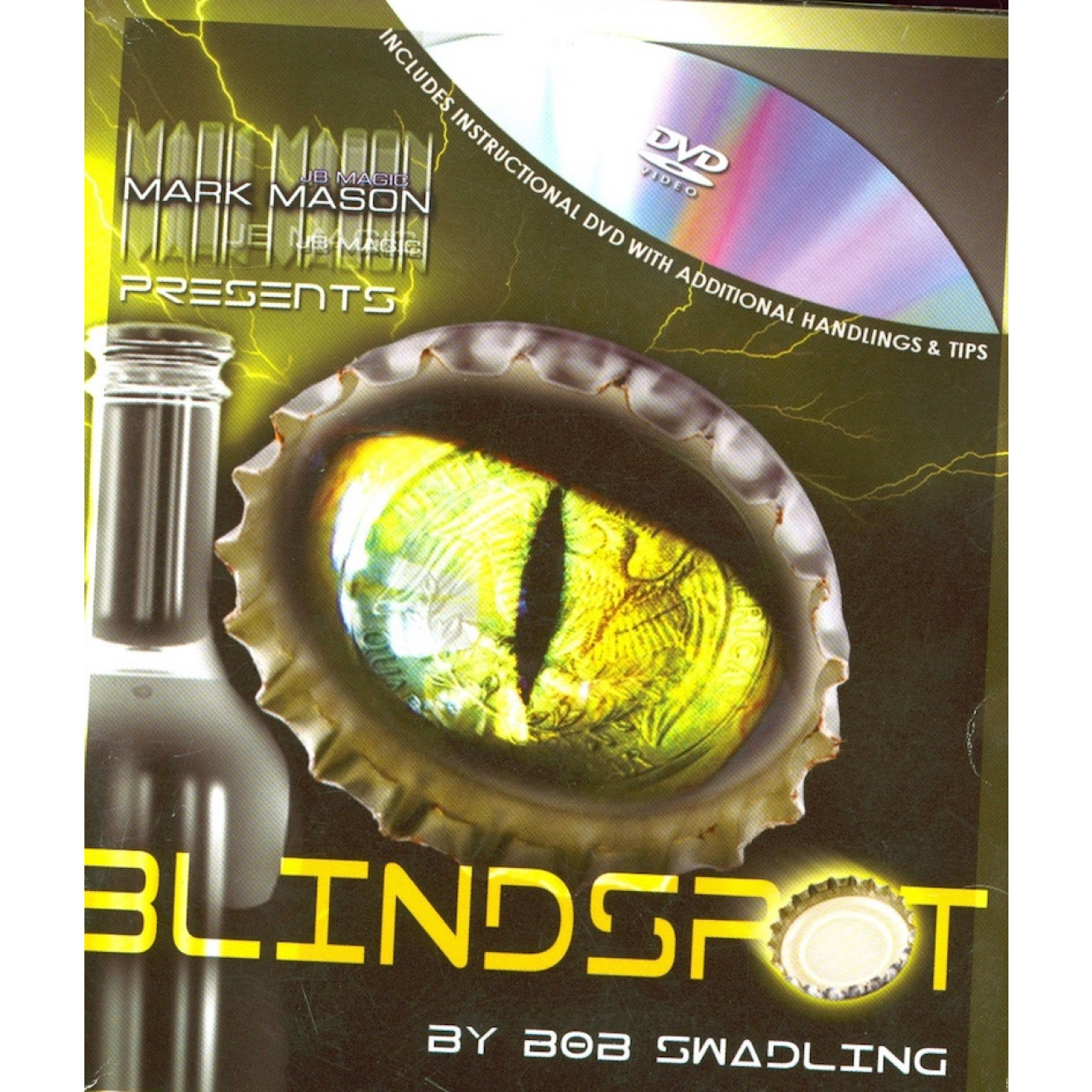 Blindspot (Gimmick and DVD) by Bob Swadling and JB Magic