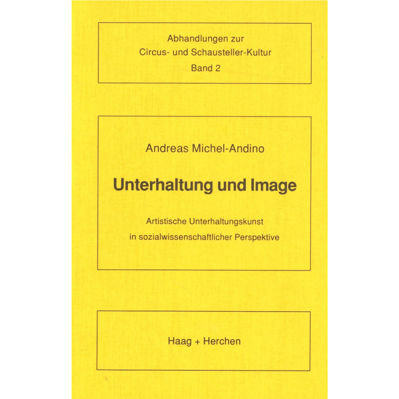 Unterhaltung und Image