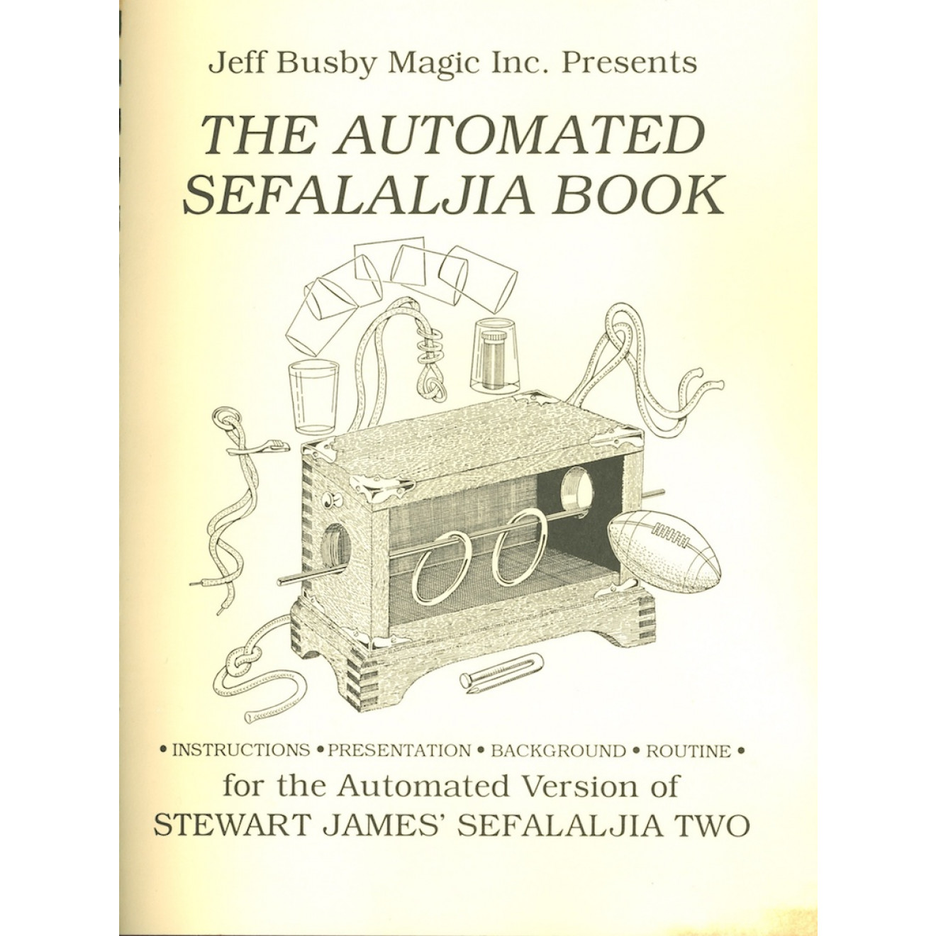 The Automated Sefalaljia Book