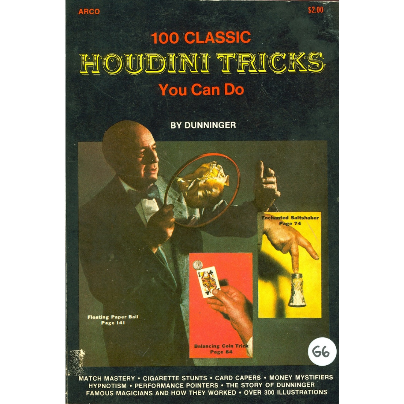 100 Houdini Tricks you can do by DUNNINGER