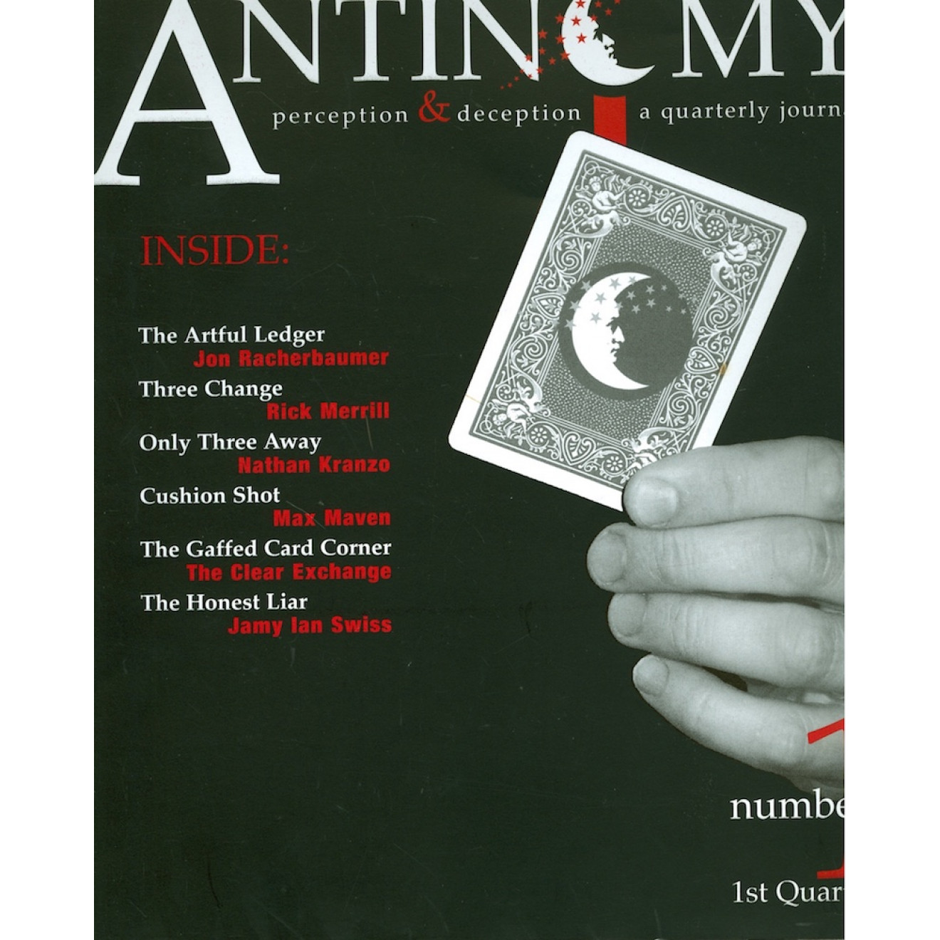 Antinomy Issue 1 First Quarter 2005