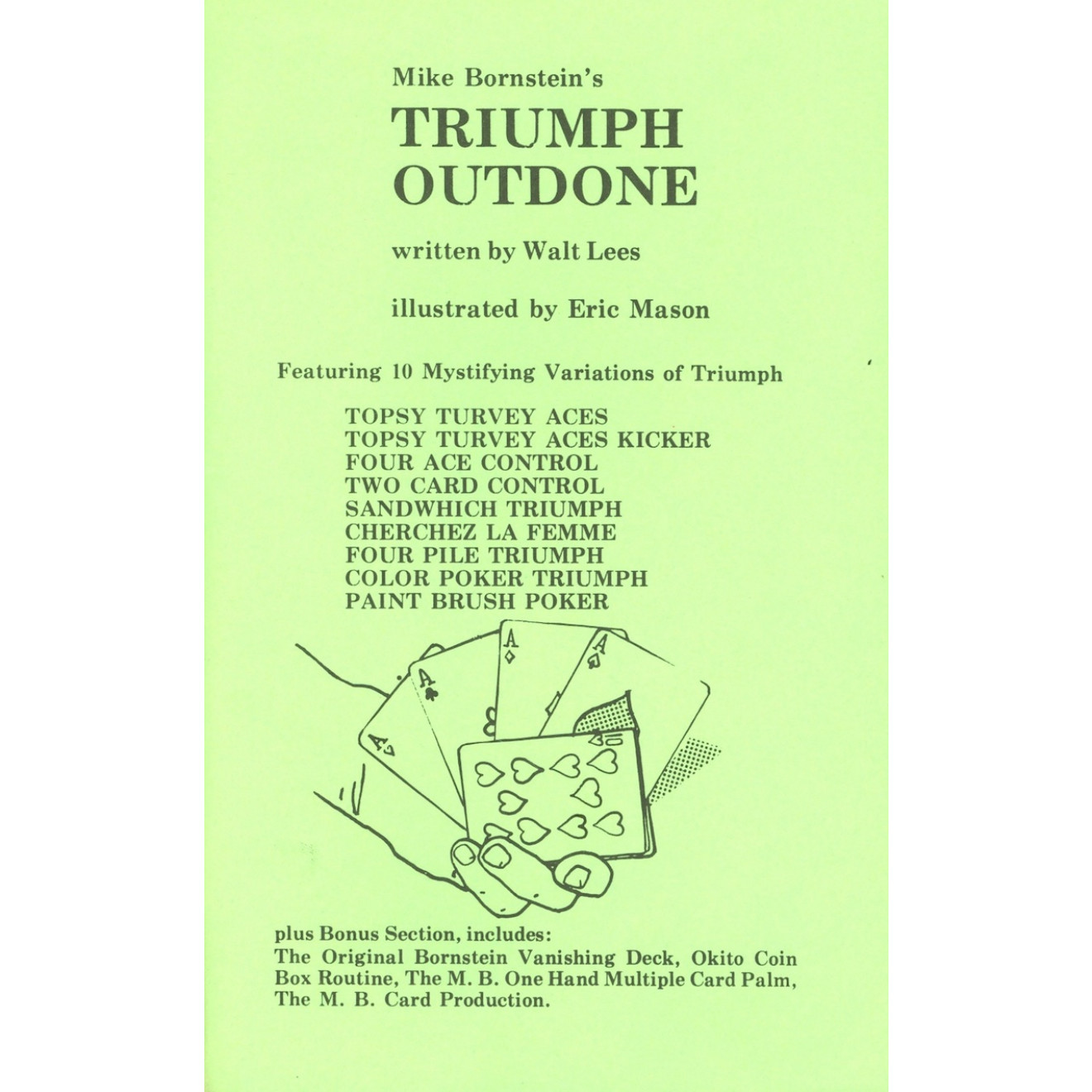 Mike Bornstein's 'Triumph Outdone'