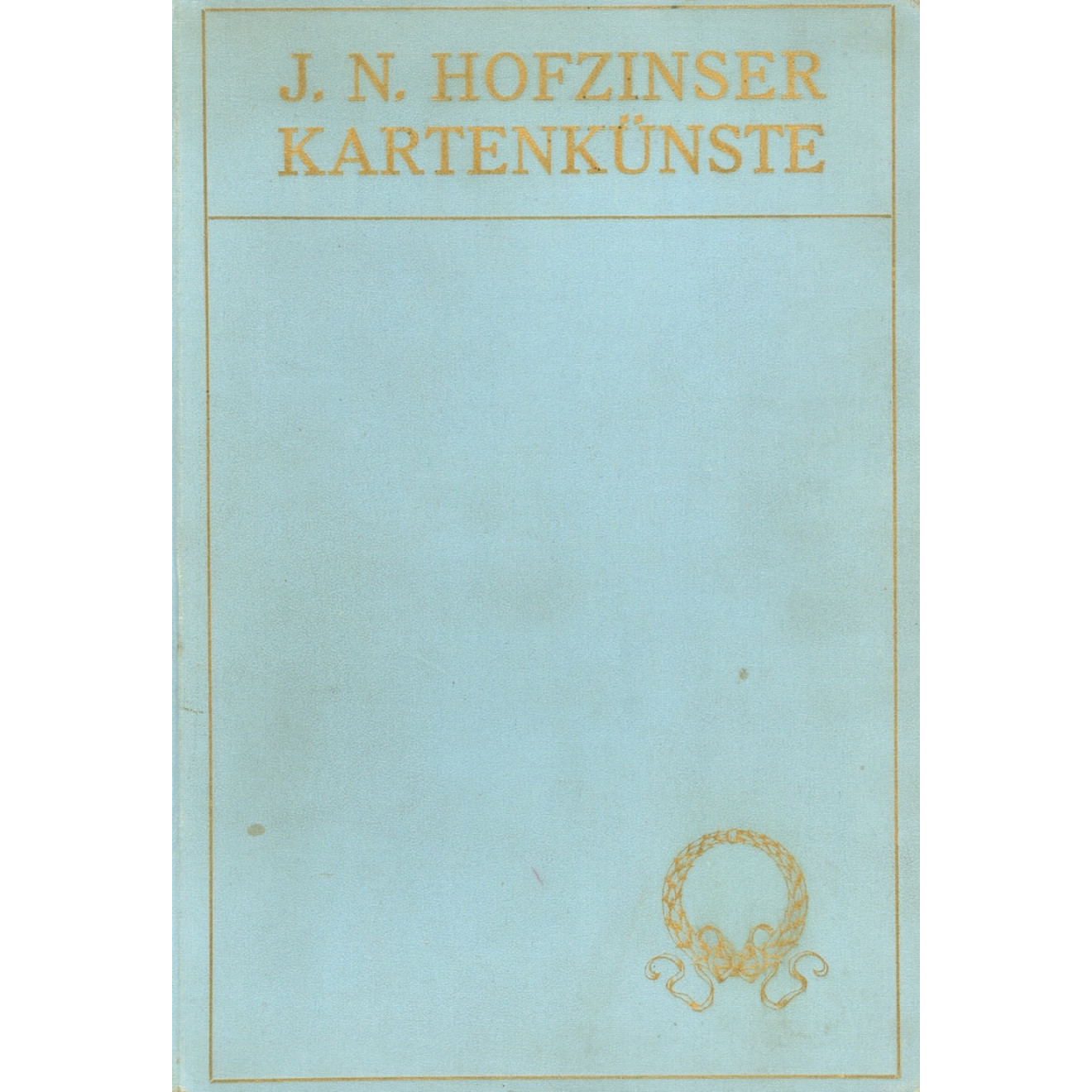 J.N. Hofzinser Kartenkünste