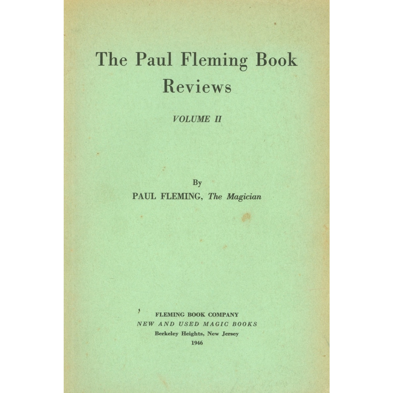 The Paul Fleming Book Reviews, Volume 2