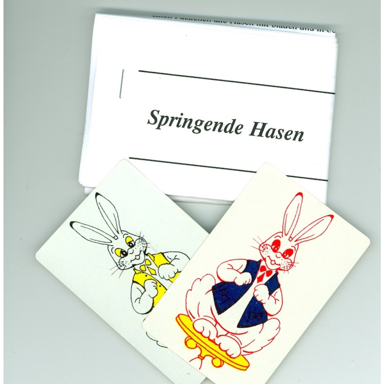 Springende Hasen