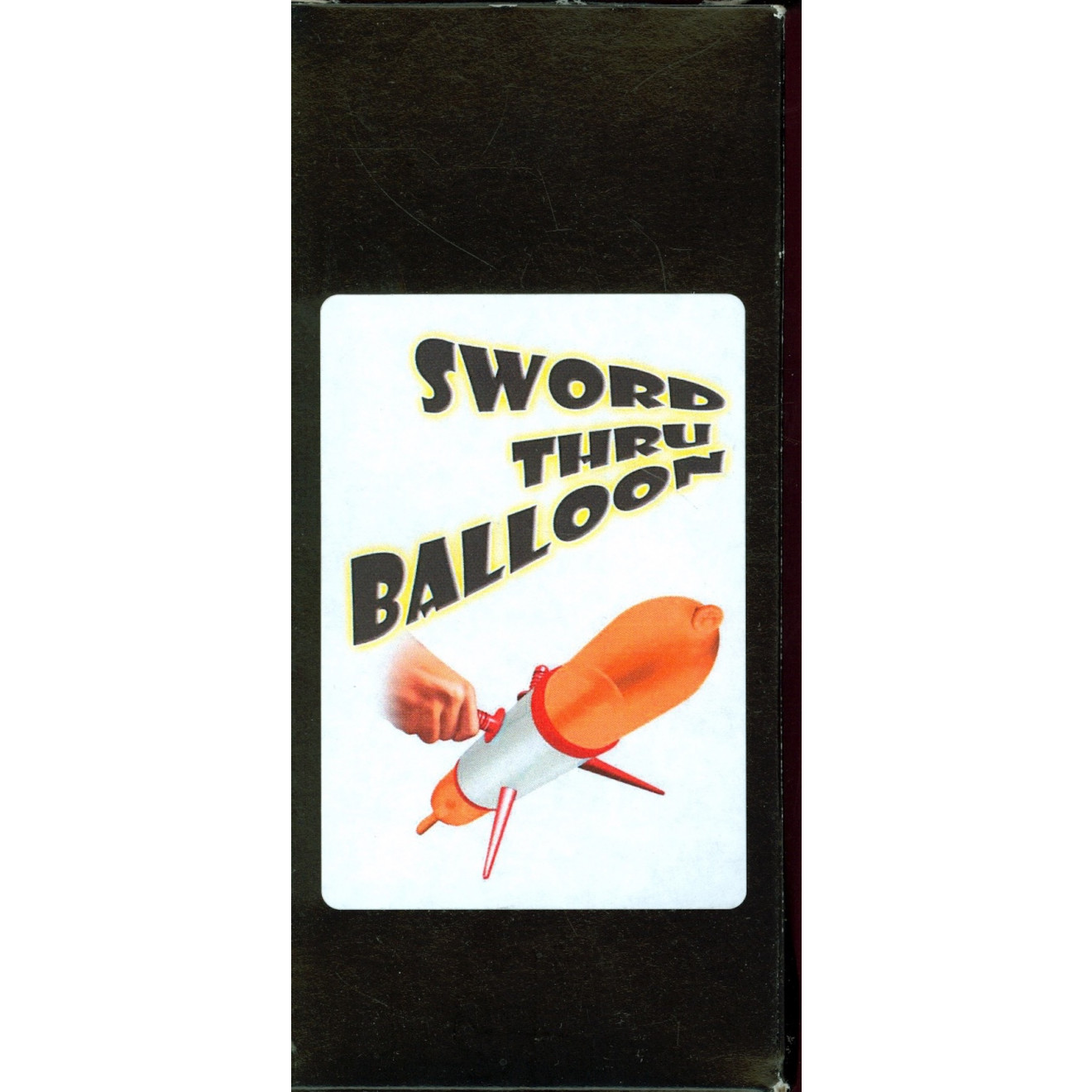 Sword thru Balloon